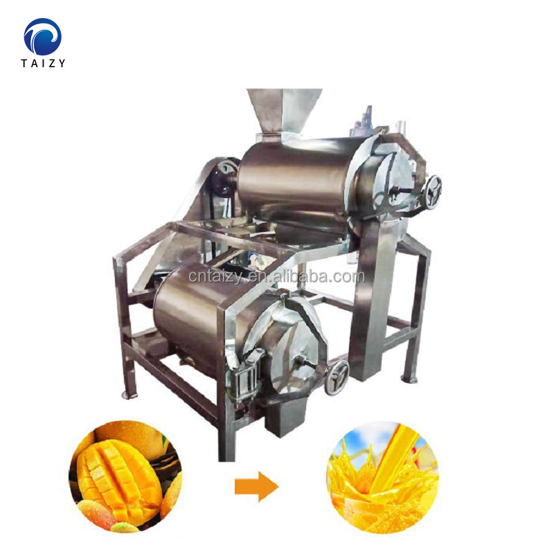 automatic tomato sauce making Machine mango puree extractor fruit pulp juice making machine