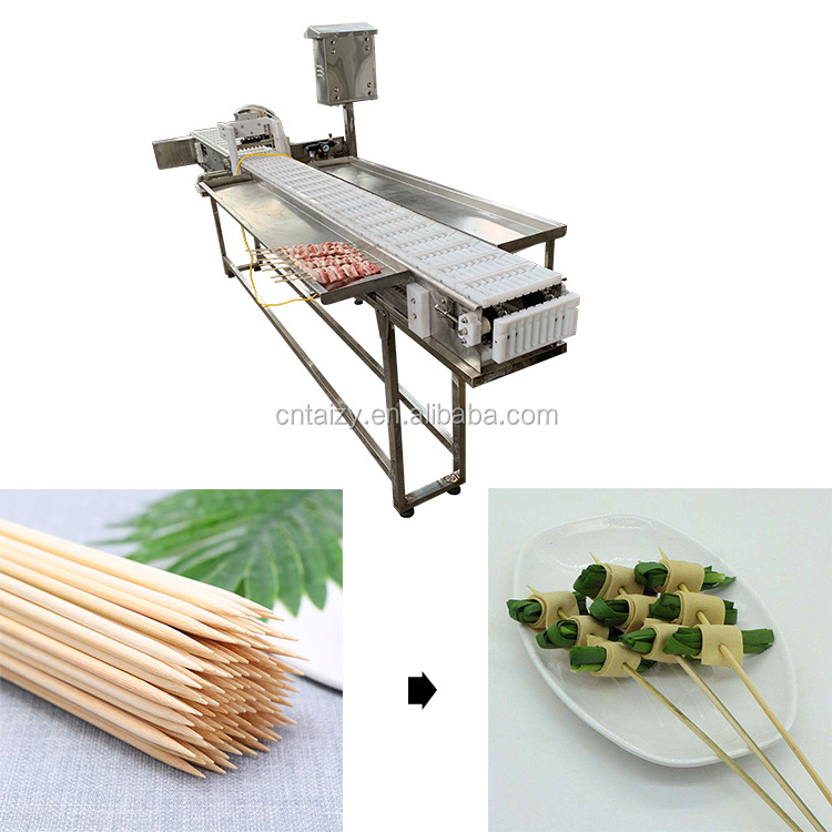 Professional brochette souvlaki machine kebab meat skewer machine