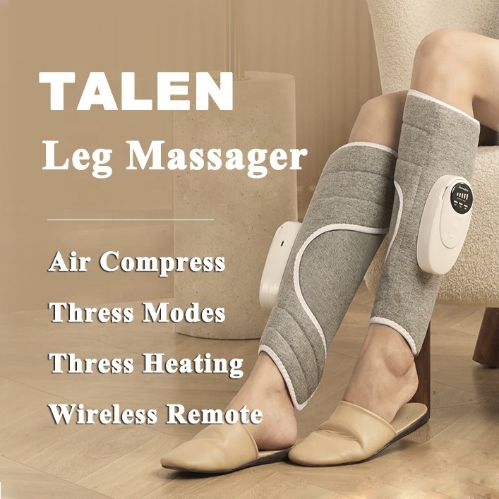 Hot Massage products Electric Heated Warmer compression Shiatsu Foot Air Pressure Leg Massager For Circulation And Relaxation