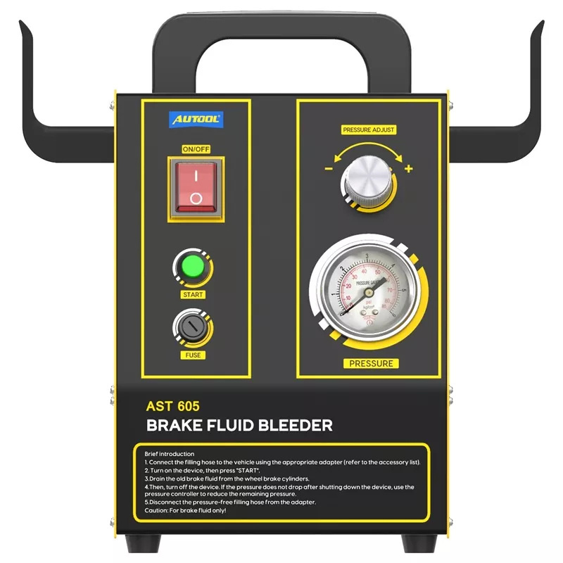 AUTOOL AST605 Automotive Brake Fluid Bleeder Four Pumps Brake Oil Exchanger Tool