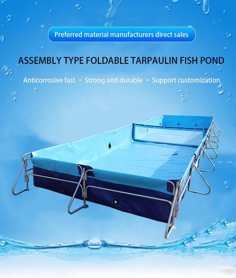 High Quality Pools Swimming Outdoor Metal Frame Home Adult Family Pool Large Size Fish Pond