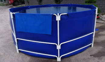 Customize Round Biofloc Fish Farming Pvc Tarpaulin Fish Pond,Pvc Coated Tarpaulin