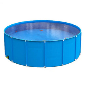 Customize Round Biofloc Fish Farming Pvc Tarpaulin Fish Pond,Pvc Coated Tarpaulin