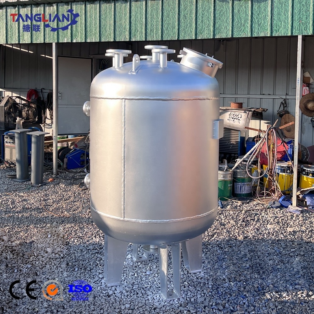 3000 L Stainless Steel Liquid Storage Tanks for Petrochemical Process