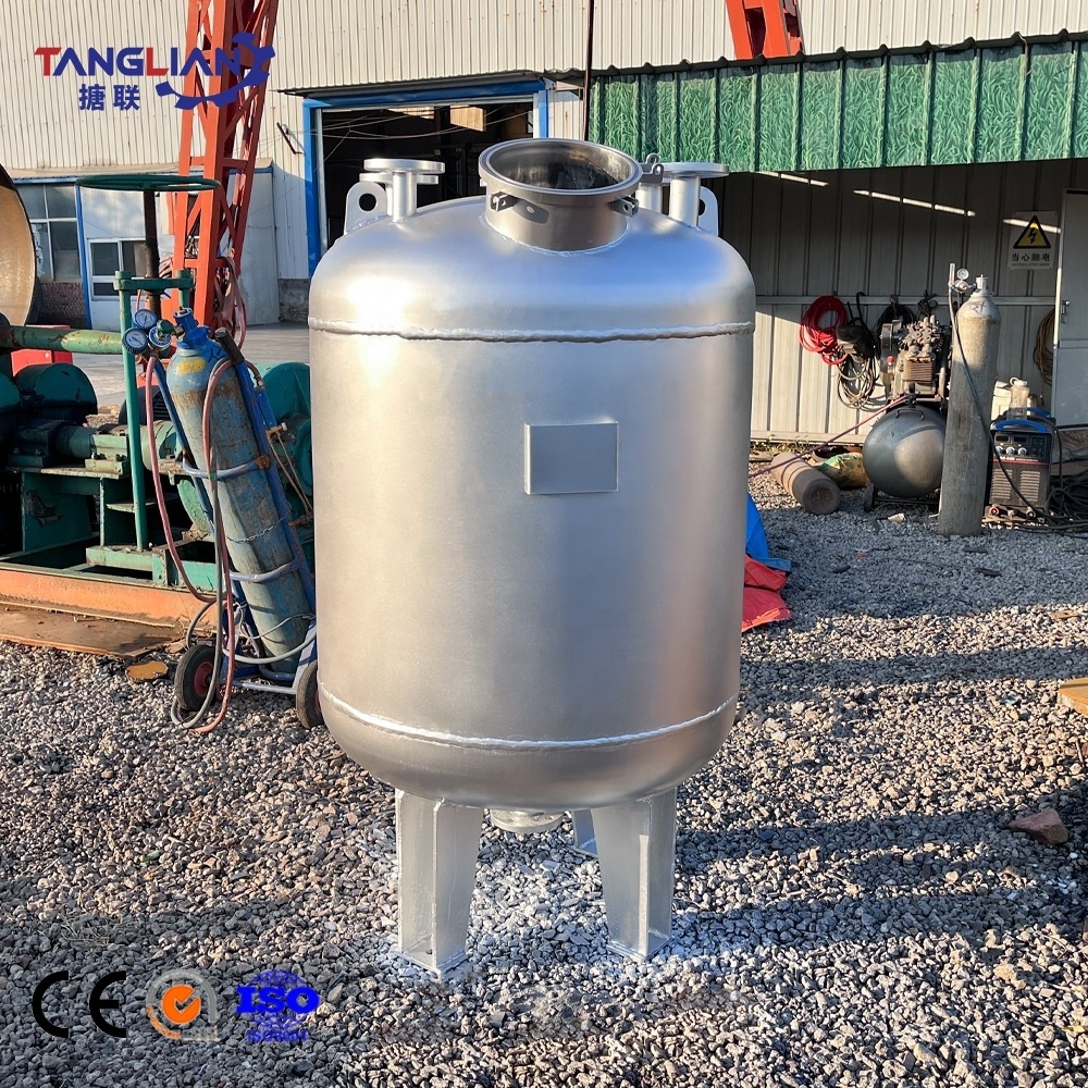 3000 L Stainless Steel Liquid Storage Tanks for Petrochemical Process