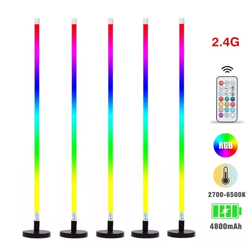 Best Selling TL-120 Wifi Rgb Tube Tri-proof Light Fluorescent Waterproof Lamp Linear Fixture With Tripod Stand