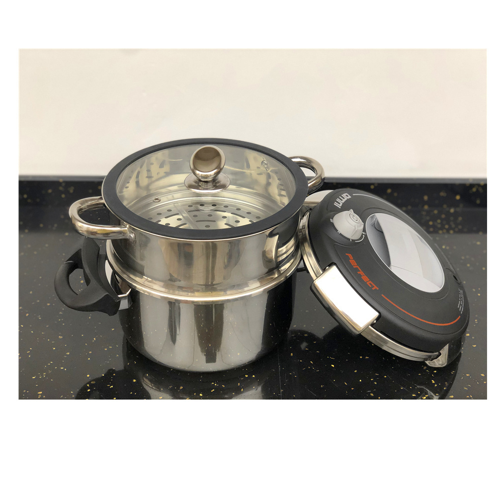 4l-10l SUS Pressure Cooker with General Use for Gas and Induction Cooker Large 304 pressure cooker