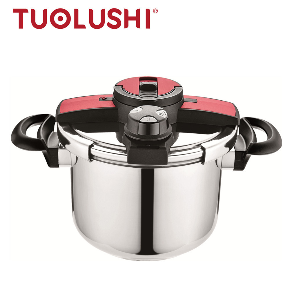 Hot sells & high quality stainless steel pressure cooker set 4+6L/5+7l wholesale online OEM service