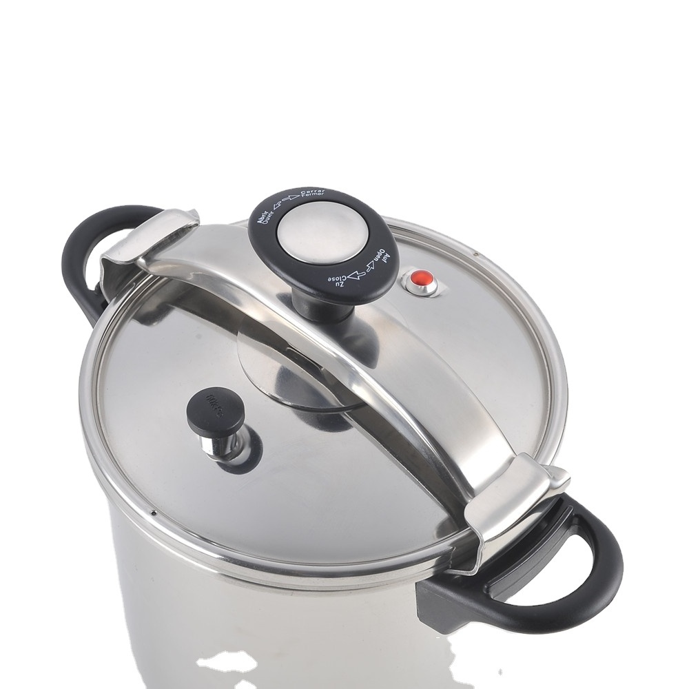 Stainless Steel Pressure Cooker with  Lid 4.5.6.7.8.10 Quart