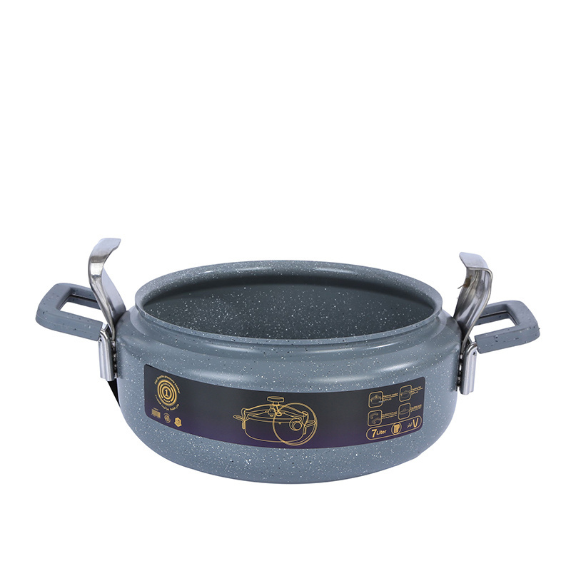 Factory price aluminum alloy pressure cooker with low price panci presto ceramic pressure cooekr