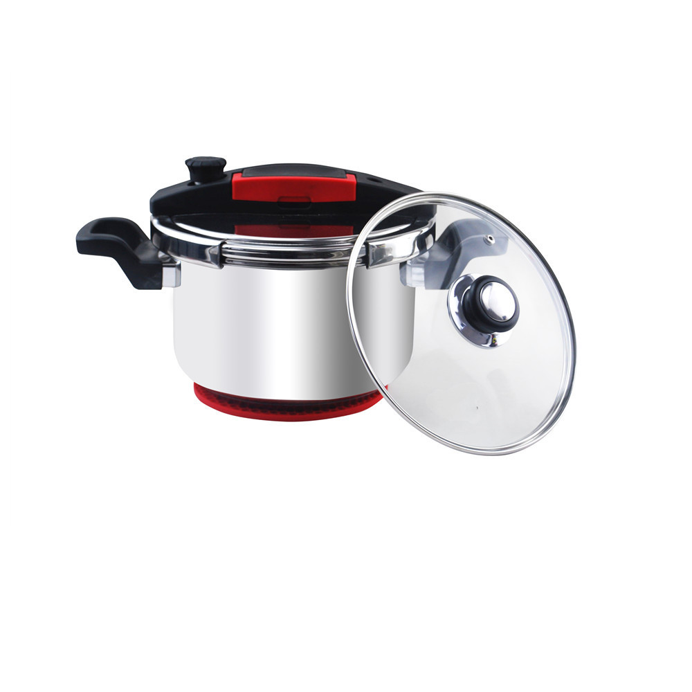 Pressure Cooker Design Popular High Quality Stainless Steel New Light Metal OEM Customized Surface Feature Weight Eco