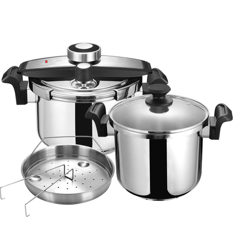 multifunction pressure cooker 5+7 clamping high pressure cookers Stainless steel commercial pressure cooker