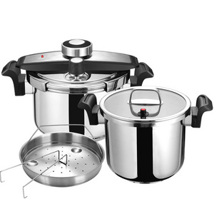 multifunction pressure cooker 5+7 clamping high pressure cookers Stainless steel commercial pressure cooker