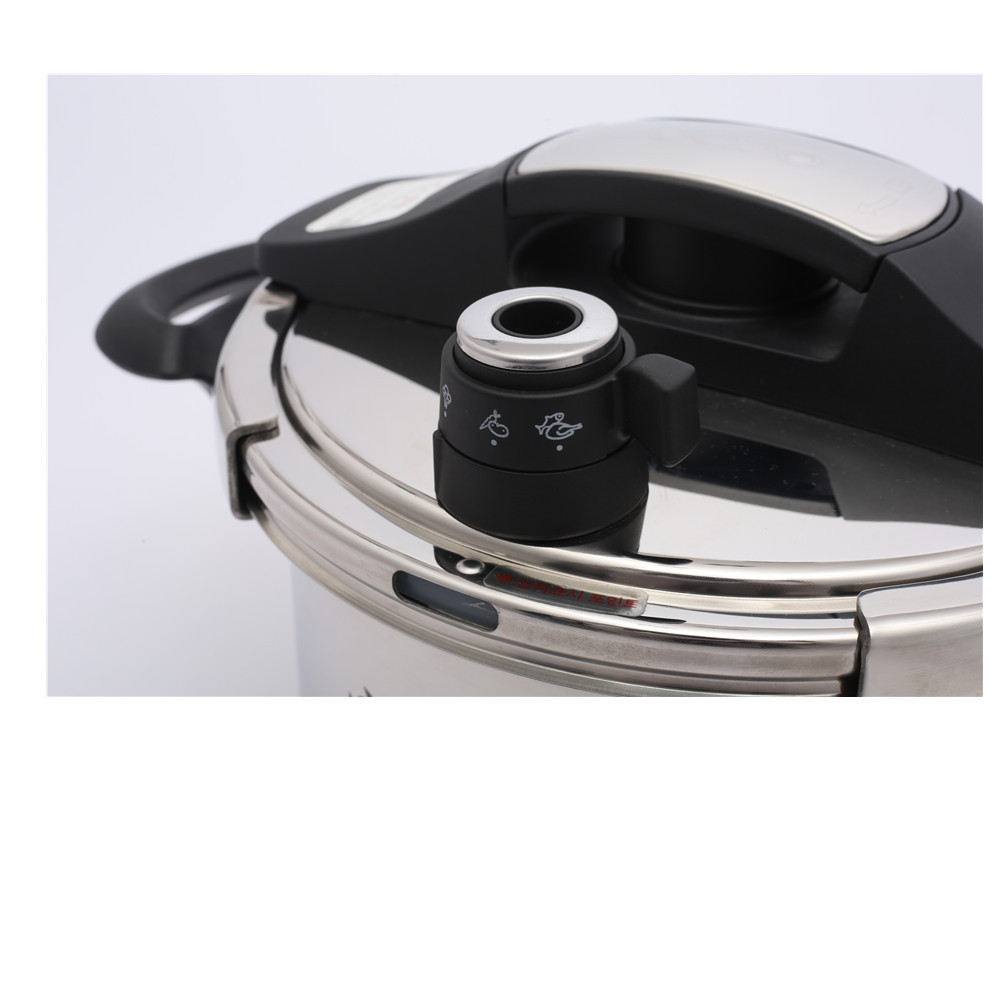 HOT SALE SUS304/201 Stainless steel pressure cooker second gear pressure adjustment 60-100kpa,OEM