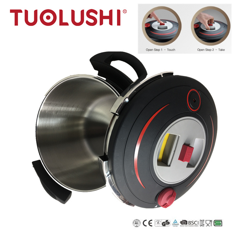 Hotsale professional made electric  clamping   stainless steel pressure cooker