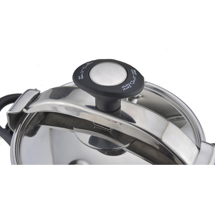 Multi-Setting Pressure Cooker and Canner with Accessories Polished Stainless Steel