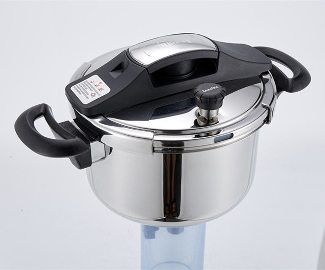 100% quality guarantee hotsales in indian instant stainless steel  pressure cooker industrial pot clamp opening pressure cooker