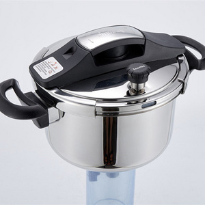 100% quality guarantee hotsales in indian instant stainless steel  pressure cooker industrial pot clamp opening pressure cooker