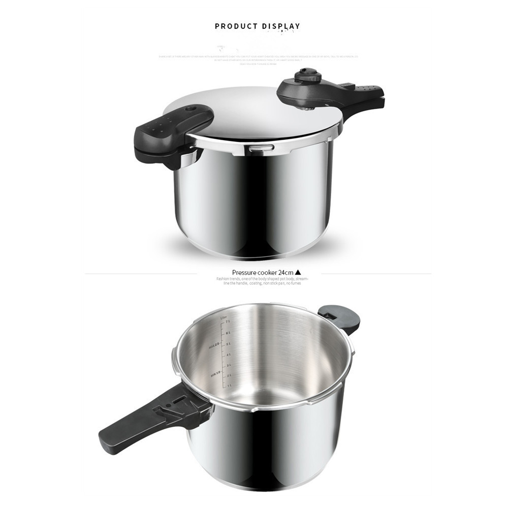 Best selling pressure cooker commercial bakelite handle 4L+6L With ISO9001 certificates