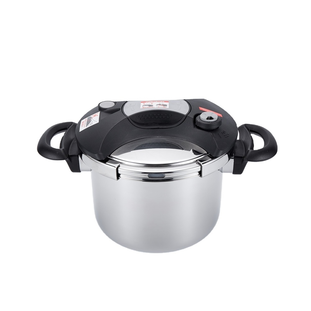 CE Certified stainless steel pressure cooker pan 22cm non-stick