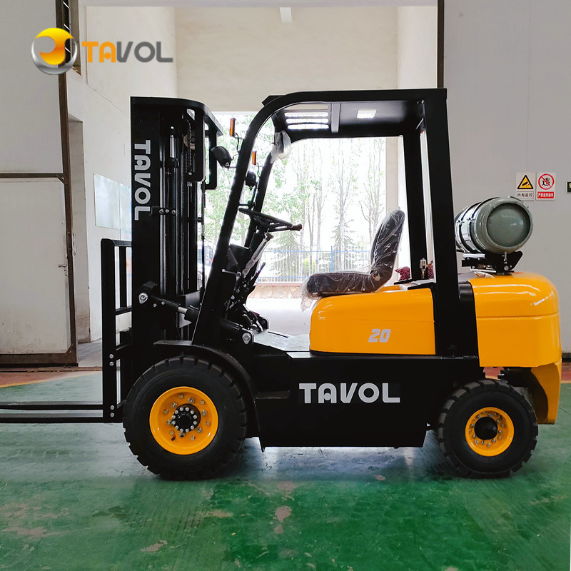 Tavol lpg forklift montacarga  2 ton 2.5 ton 3 ton 3.5 ton 4 ton empilhadeira with Japanese Nissan K25 engine