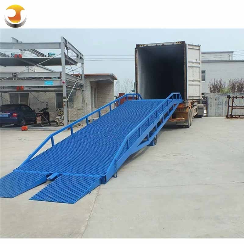 Hot sale Portable Container Ramp Lift Hydraulic Load Dock Forklift Yard Container Ramp on sale