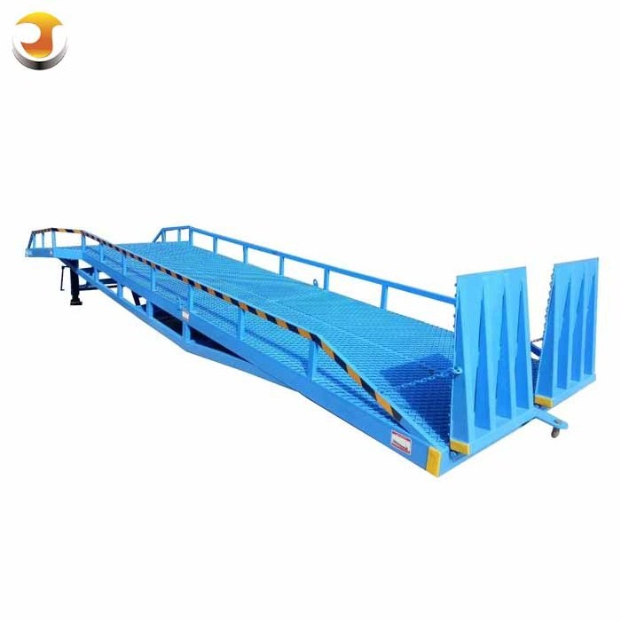 Hot sale Portable Container Ramp Lift Hydraulic Load Dock Forklift Yard Container Ramp on sale