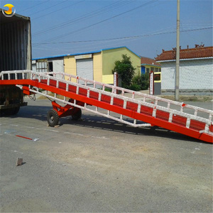 Hot sale Portable Container Ramp Lift Hydraulic Load Dock Forklift Yard Container Ramp on sale