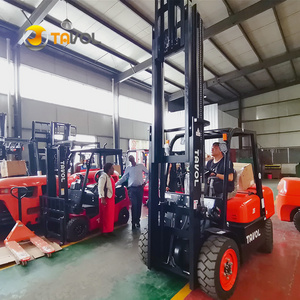 4m/4.5m/4.8m/5m/5.5m/6m High Lift Fork Lift Crane 2T 3T 5T Montacargas Diesel Forklift Price