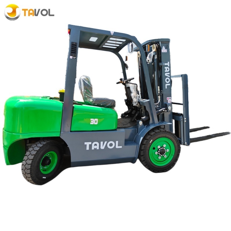 Tavol 50HP 36.8kw 3Ton 5Ton Diesel Motor Fork Lift Crane Truck Solid Tire 2.5ton Diesel Forklifts 2T 3T 5T 7T on Sale