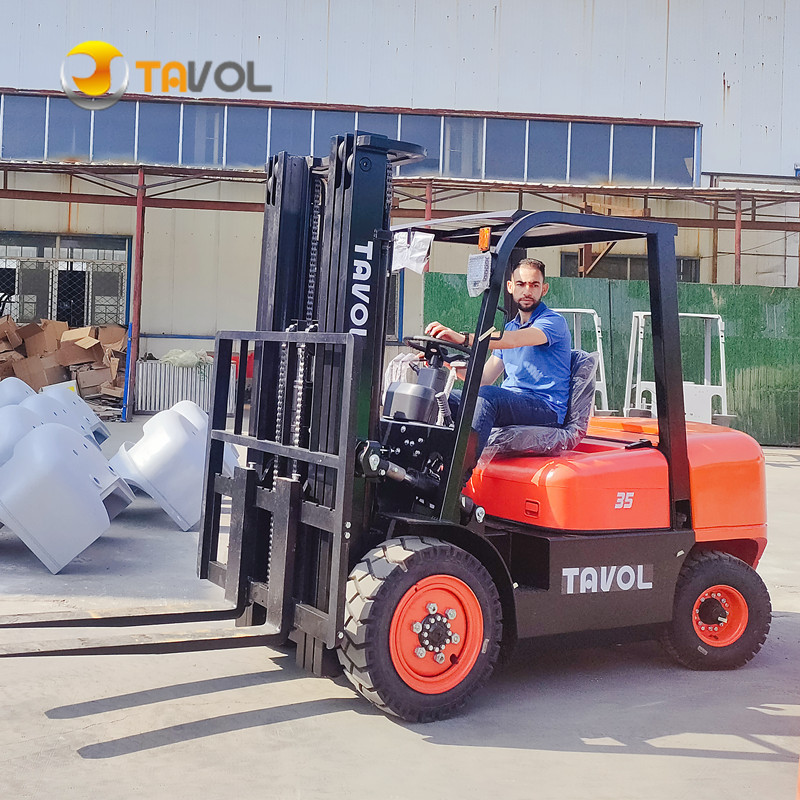 4m/4.5m/4.8m/5m/5.5m/6m High Lift Fork Lift Crane 2T 3T 5T Montacargas Diesel Forklift Price