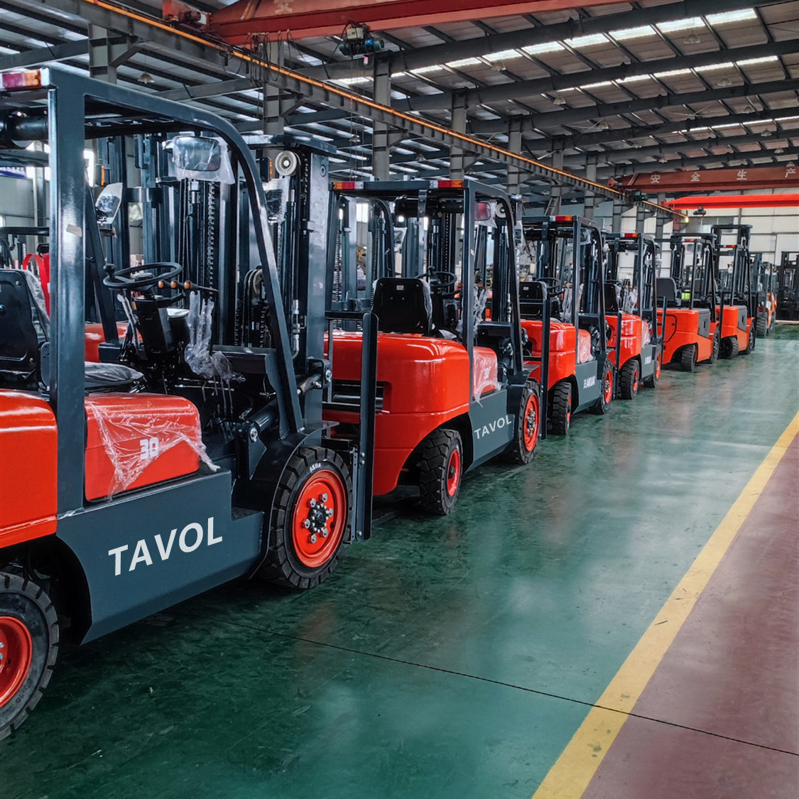 China Tavol Brand ISUZU Engine Diesel Forklift Truck 2Ton 2.5ton 3Ton 3.5Ton 5ton Forklift Loader