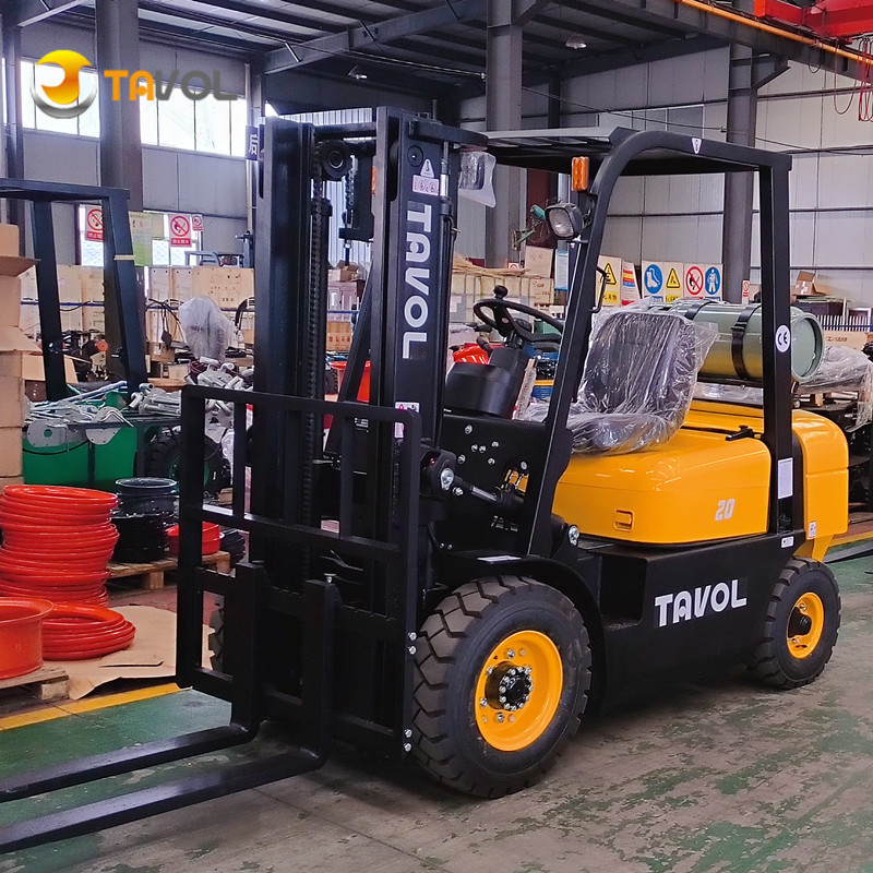 Tavol lpg forklift montacarga  2 ton 2.5 ton 3 ton 3.5 ton 4 ton empilhadeira with Japanese Nissan K25 engine