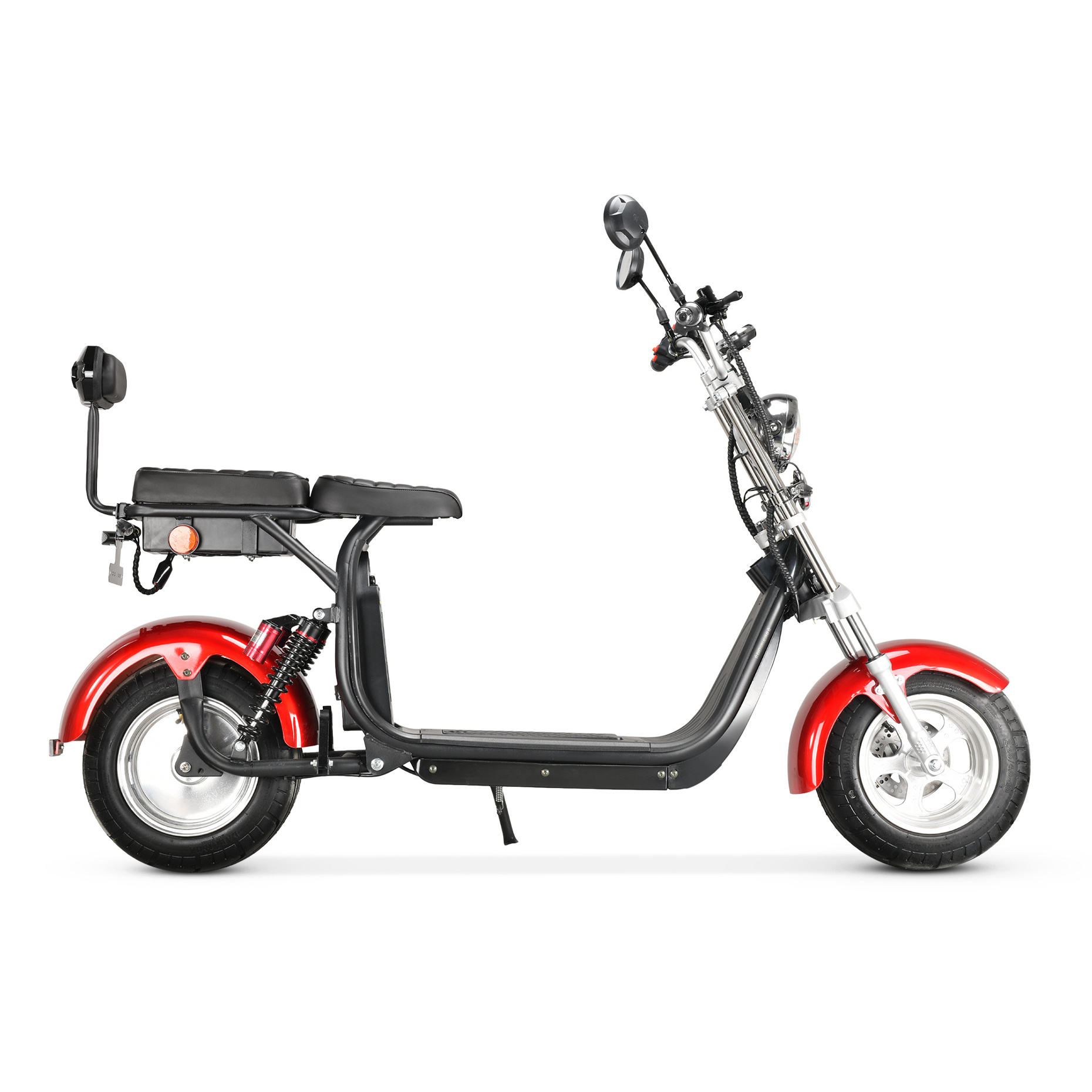 hot and popular electric scooter fat tire 2 wheel 1500w seev citycoco