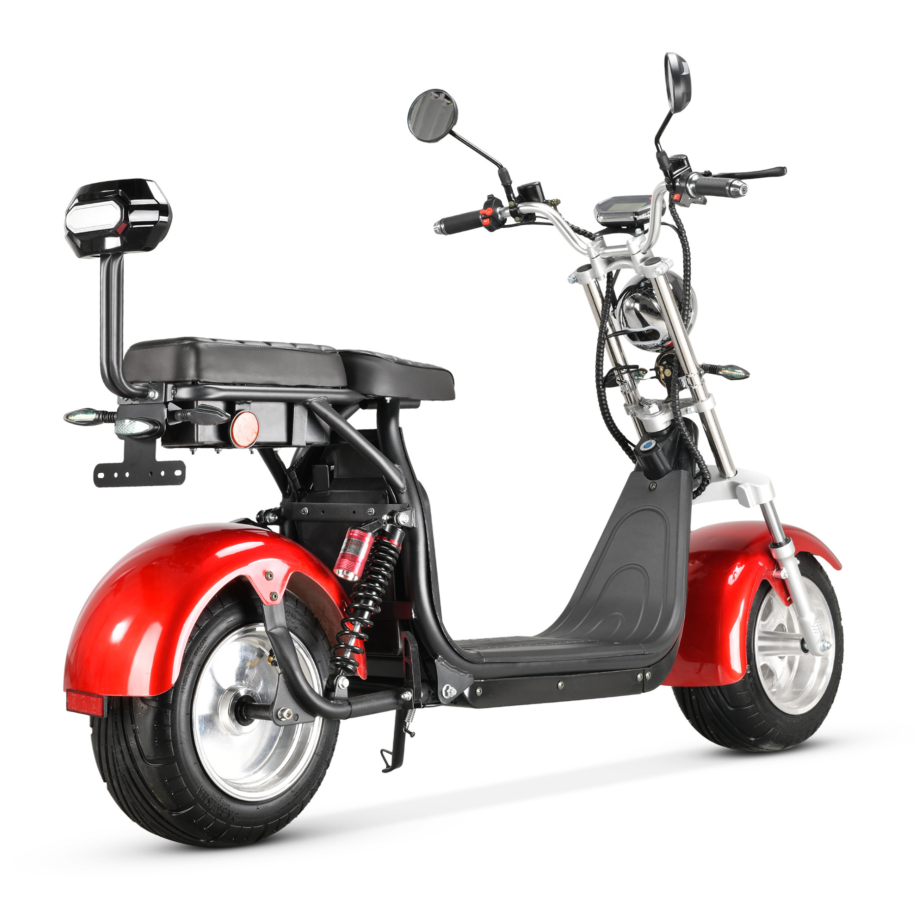 hot and popular electric scooter fat tire 2 wheel 1500w seev citycoco