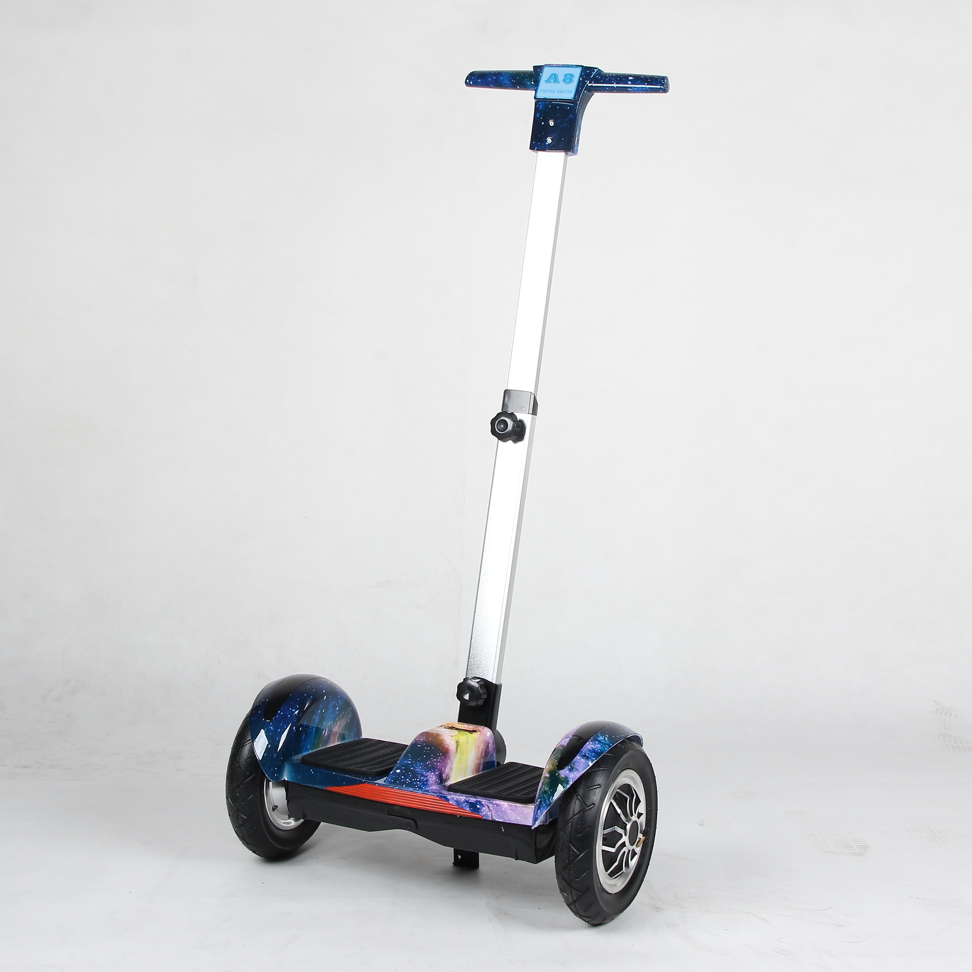 10inch electric hoverboard with handle and speaker