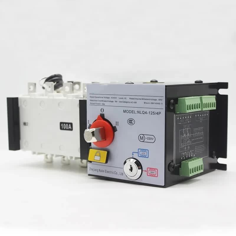 400V 4P 160 Continuous Power Automatic Transfer Switch Category ATS