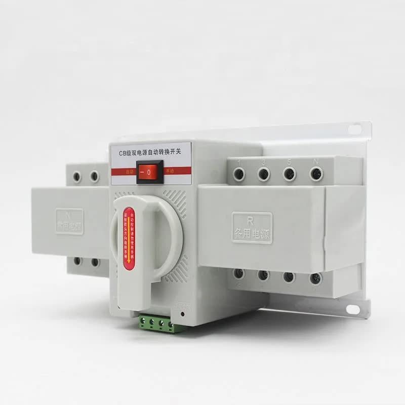 Automatic ats dual power switch Solar 4P 63A 400V