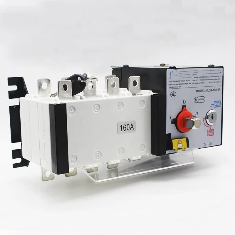 400V 4P 160 Continuous Power Automatic Transfer Switch Category ATS