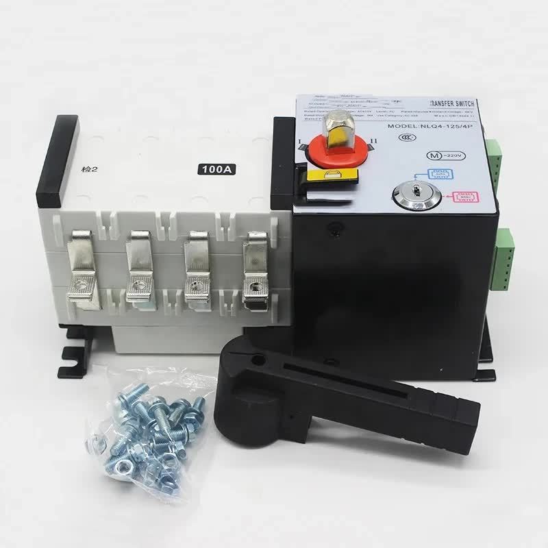 400V 4P 160 Continuous Power Automatic Transfer Switch Category ATS