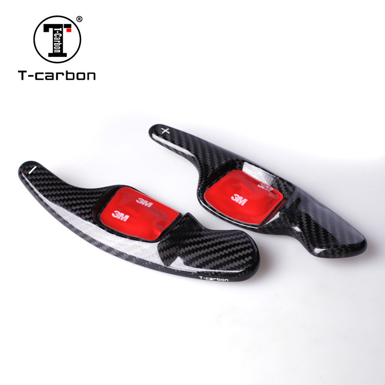 T-carbon Carbon Fiber Paddles Shifters For VW Steering Wheel Shift Paddle Hot-sell Car Accessories Shifting  Paddles