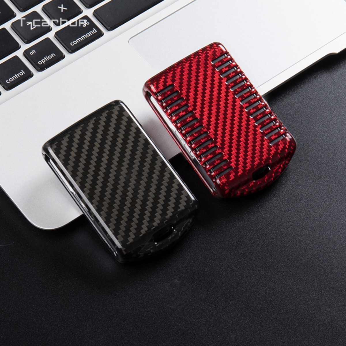 Key Cover For Volvo Carbon Fiber Car Key Case Fashion Styling Car Key Cover Auto Interior Accessories