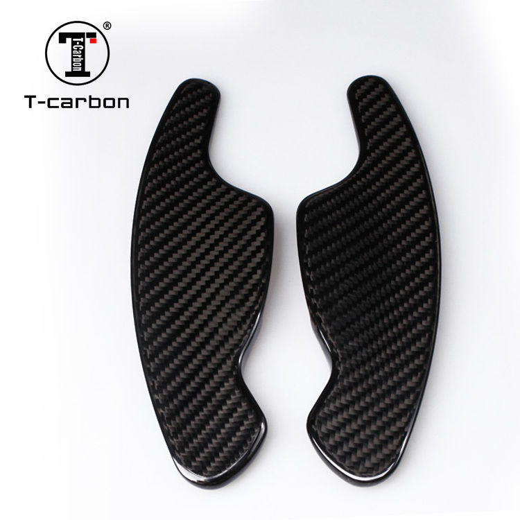 T-carbon Carbon Fiber Paddles Shifters For VW Steering Wheel Shift Paddle Hot-sell Car Accessories Shifting  Paddles