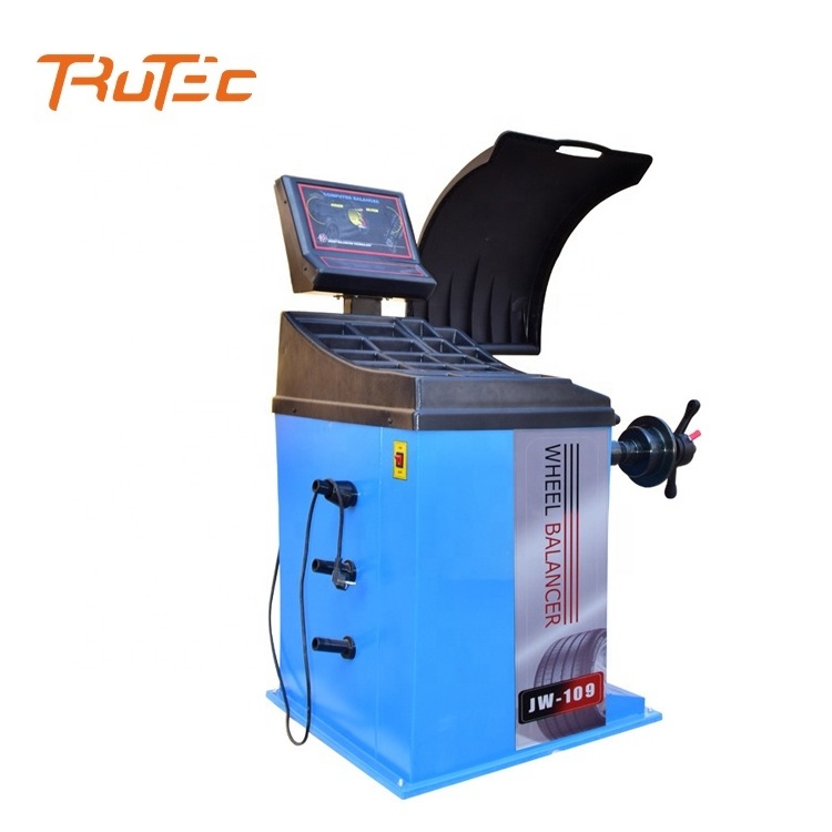 Motorcycle wheel balance machine truck tyre dynamic balancing machine for sale