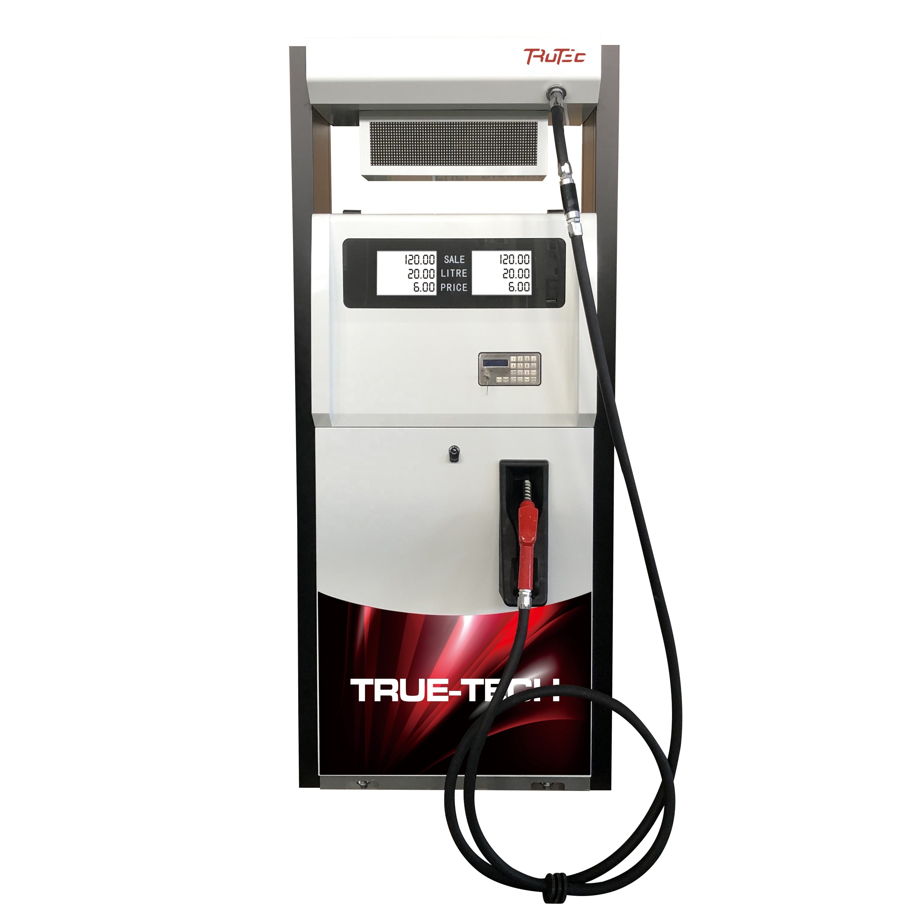 Petrol fuel gas station machine 1 product 2 nozzle gasoline fuel dispenser pump  for Philippines