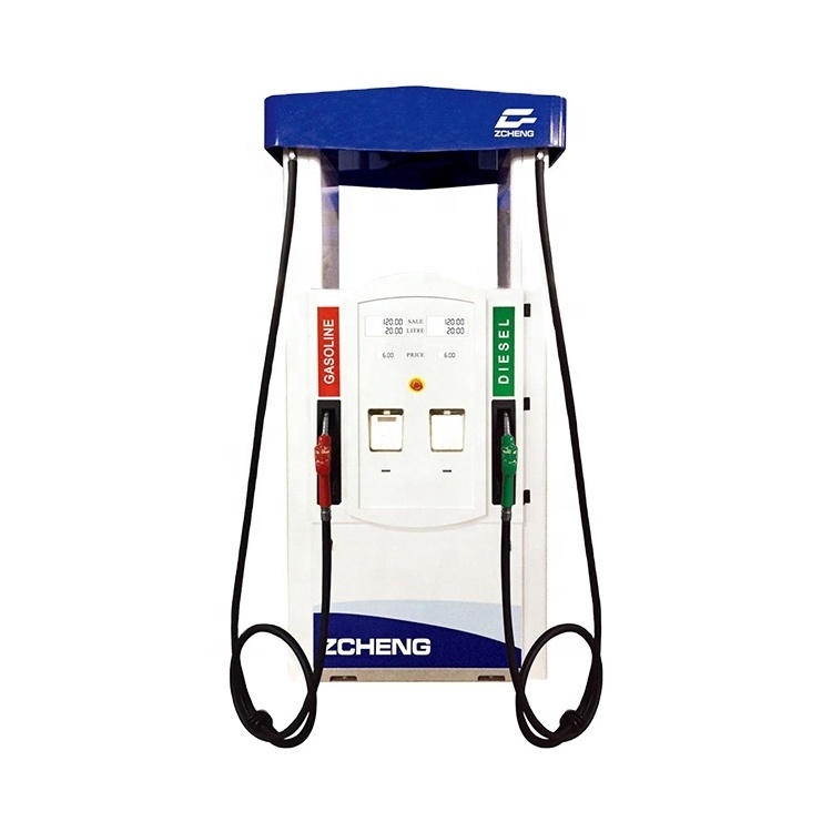 Fuel Dispenser with auto shut-off nozzle  dispensing  diesel or petrol