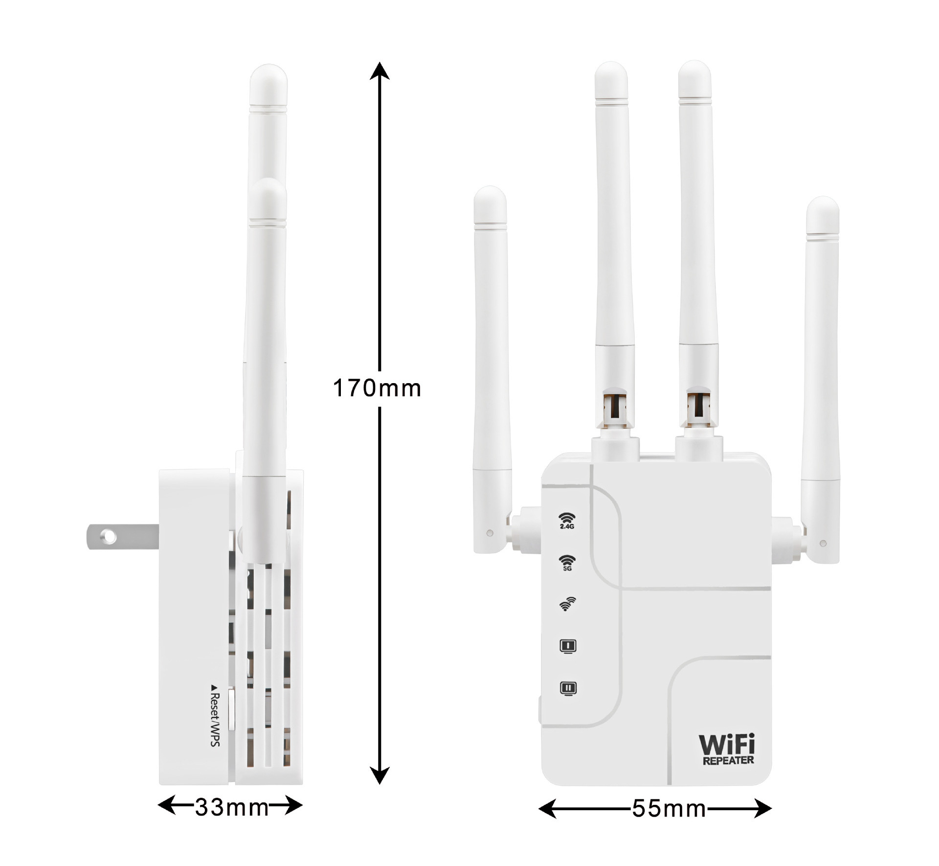 4.2 600Mbps Usb Wifi Receiver Dongle For Desktop Laptop Pc  BT 4.2 Wifi Adapter For Pc Laptop Desktop