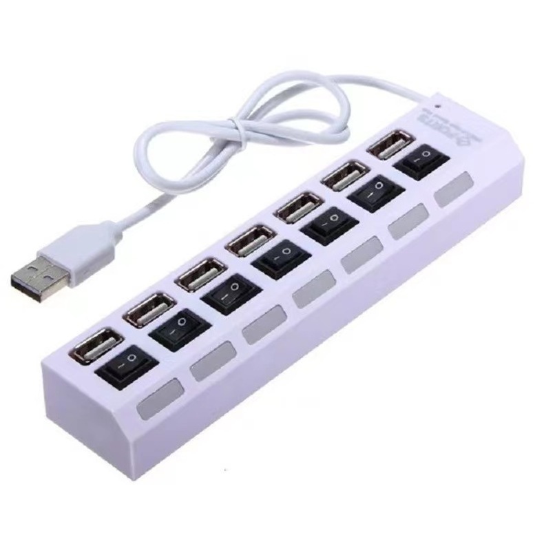 Factory Price 7 ports high quality Hubs High speed  USB  Independent Switch 4-Port USB 3.0 Hub