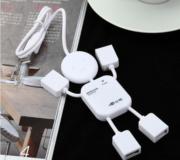 Usb2.0 Hub 4 Ports Adapter Usb 2.0 Male To Female Splitter Cable  Man Design USB 2.0 Hub PCB 4 Port USB Hub for Table Computer