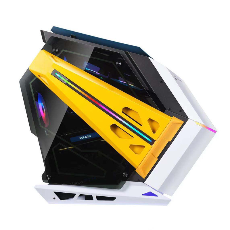 Oem Odm Cabinet Cpu Rgb Desktop Computer Case Tower Tempered Glass Window Entry Level Atx Gami Gaming Aluminum Itx Computer Case